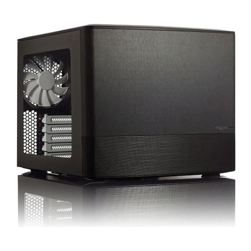 FRACTAL DESIGN BOITIER PC Node 804 - Noir - Format Micro ATX (FD-CA-NODE-804-...