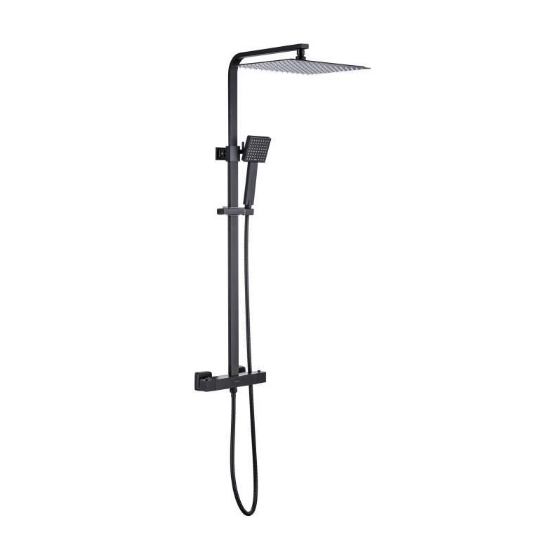 Colonne de douche OCEANIC - Mitigeur thermostatique corps froid - Pomme haute...