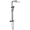 Colonne de douche OCEANIC - Mitigeur thermostatique corps froid - Pomme haute...