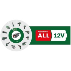 Perceuse a percussion Bosch - EasyImpact 1200 (2 batteries 12V, 1 chargeur, 1...