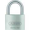 Cadenas - ABUS - 64TI/50 Titalium - Corps aluminium - Clé paracentrique - Ris...