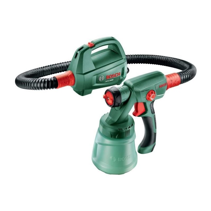 Pistolet a peinture BOSCH PFS 3000-2 650W - Basse pression - Pour intérieur e...
