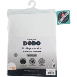 Protege matelas alese - MON P'TIT DODO - 1901481 - Molleton pvc - Antimicrobi...