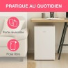 Réfrigérateur table top - OCEANIC - 90L - 37dB - Classe E - L44,5 x P47,5 x H...
