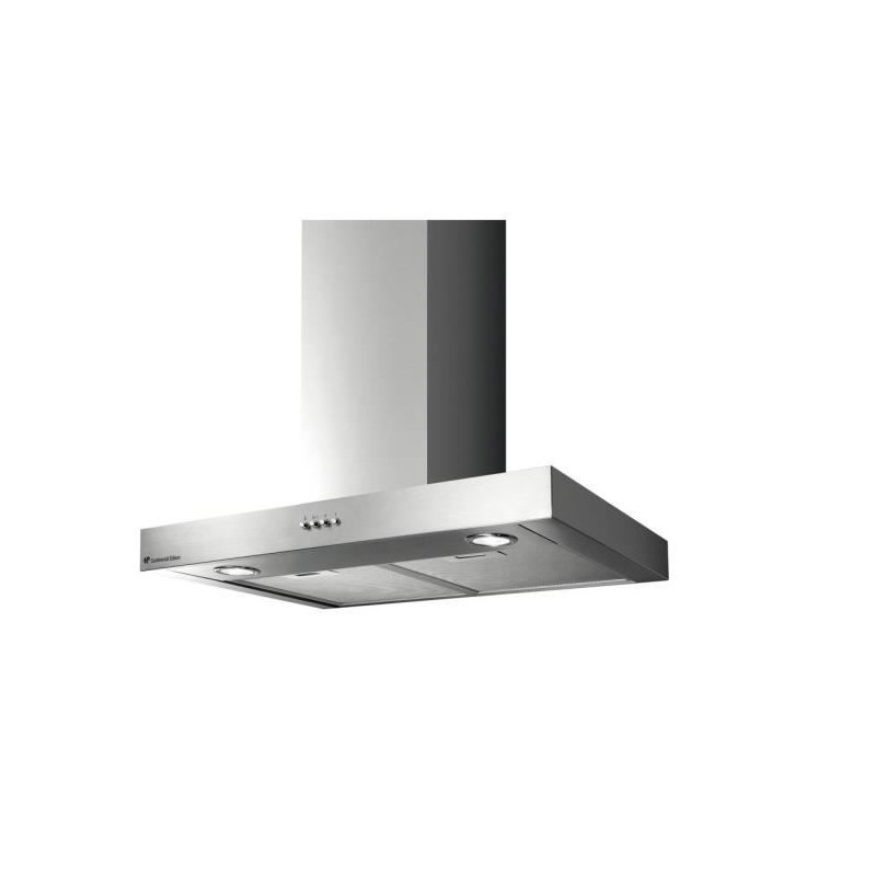 Hotte décorative inox CONTINENTAL EDISON CEHD6058S - 60 cm