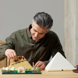 LEGO 21058 Architecture La Grande Pyramide de Gizeh, Loisir Créatif Maquette ...