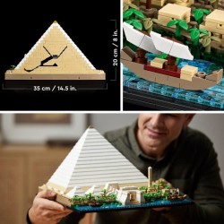 LEGO 21058 Architecture La Grande Pyramide de Gizeh, Loisir Créatif Maquette ...