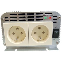 Convertisseur de tension - HTC TECHNIC - 24V/220 V - Puissance 1000 W - Avec ...