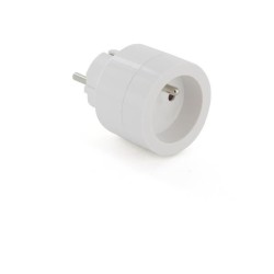 Prise connectée - CHACON - Programmateur Wi-fi - On/Off - 10 A - FR - Blanc