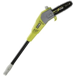 RYOBI - Elagueur sur perche 750 W - guide 20 cm incliné a 15°- 10 m/s - tube ...