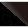 CONTINENTAL EDISON Table induction CETI3B28 3 zones, 6600W - 3 boosters - 3 m...