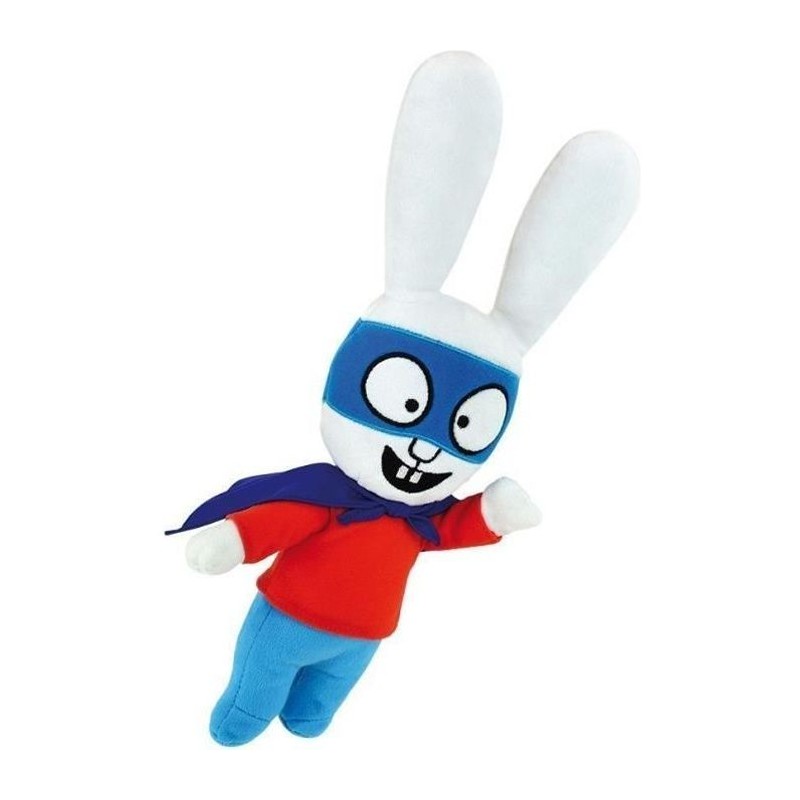 SIMON Peluche avec cape ± 35 cm
