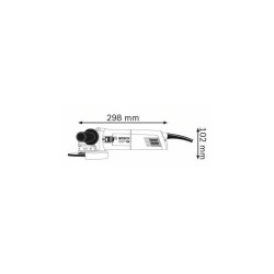 Meuleuse angulaire - BOSCH PROFESSIONAL - GWX 14-125 - 1400 W - Disque 125 mm...