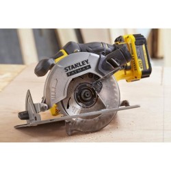 Scie Circulaire sans fil - 18V - STANLEY FATMAX V20 - SFMCS500B-XJ - 165 mm -...