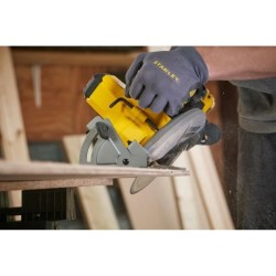 Scie Circulaire sans fil - 18V - STANLEY FATMAX V20 - SFMCS500B-XJ - 165 mm -...