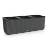 LECHUZA Jardiniere - Trio cottage 30 - 100 x 32,5 x 34,5 cm - 42 L - Kit comp...