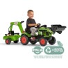 Tractopelle Claas - FALK - Volant directionnel, Excavatrice et Remorque - Fab...