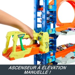 Hot Wheels City-Garage Ultime-Coffret avec 2 voitures incluses HKX48