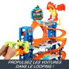 Hot Wheels City-Garage Ultime-Coffret avec 2 voitures incluses HKX48