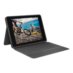Etui clavier - Logitech - Rugged Folio - AZERTY - Pour iPad A16 & 10e génération