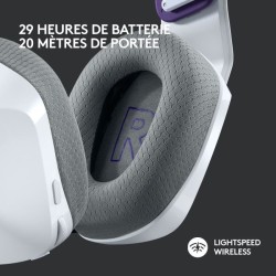 Casque gamer - Sans fil - Logitech G - G733 Lightspeed - PS5, PS4, PC, MAC - ...