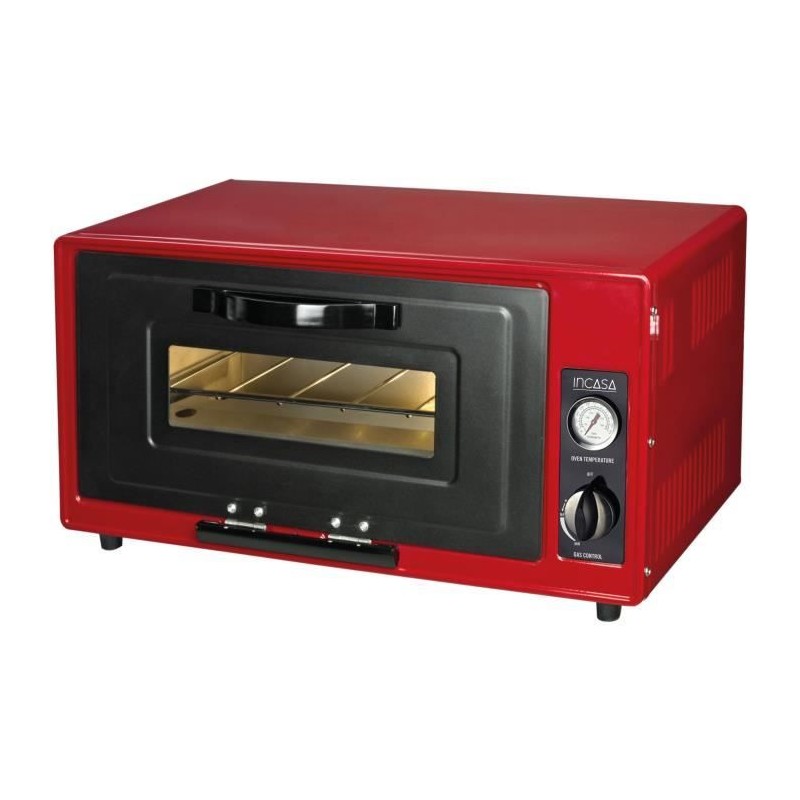 Four a gaz de camping - INCASA - 016462 - Thermometre intégré - Éclairage int...