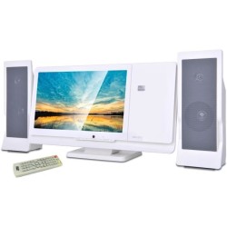Chaîne HIFI - INOVALLEY - CH43-DVD - Lecteur DVD/CD - Écran 12 - 60W - FM - U...
