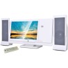 Chaîne HIFI - INOVALLEY - CH43-DVD - Lecteur DVD/CD - Écran 12 - 60W - FM - U...