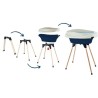 Pack plan a langer et baignoire - THERMOBABY - VASCO - Bleu Océan - 2 en 1