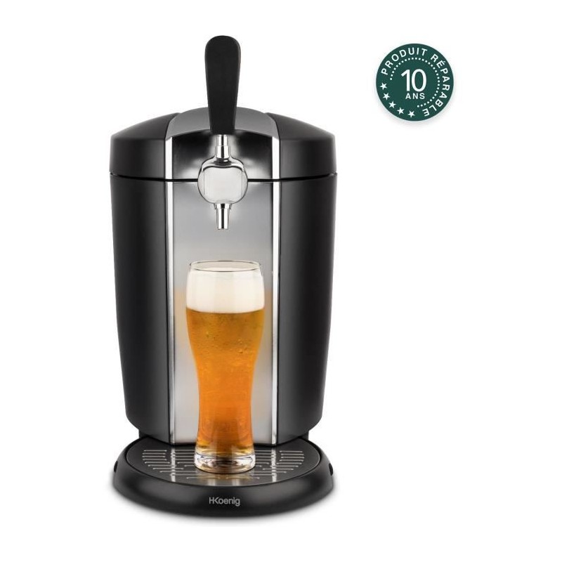 Tireuse a biere HKoeNIG - BW1778 - Capacité 5L - Température réglable 3°C a 6...