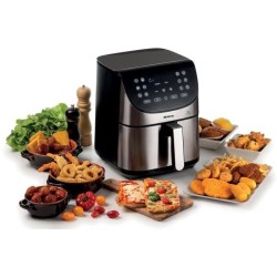 Friteuse sans huile digitale ARIETE - inox brossé - XXL 2 kilos -