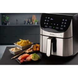 Friteuse sans huile digitale ARIETE - inox brossé - XXL 2 kilos -