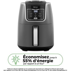 Friteuse sans huile NINJA - AF160EU - Capacité 5,2L - 6 programmes de cuisson...