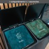 Poubelle de cuisine a pédale tri sélectif - MAJOR - KITCHEN MOVE - 60L (2x30L...