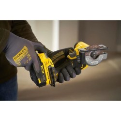 Mini scie circulaire sans fil - 18V - STANLEY FATMAX V20 - SFMCM300B-XJ - Bru...
