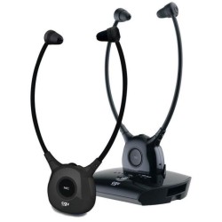 Casques sans fil TV/HIFI - CGV - DOLFIN ONYX DUO - Assistant auditif - Micro ...
