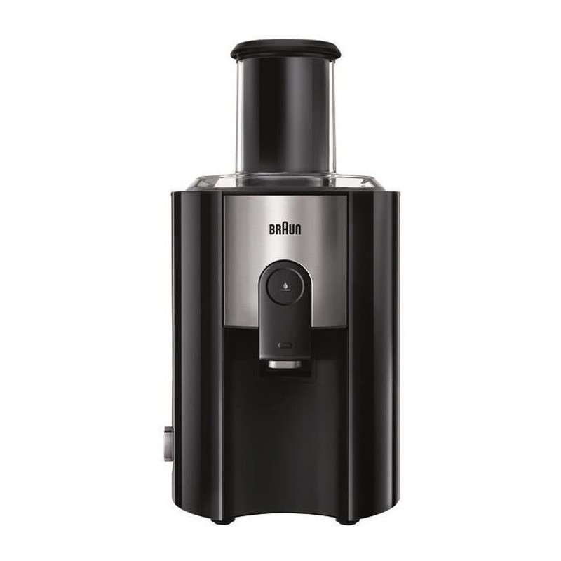 Centrifugeuse - BRAUN - J500 - 900 W - Large cheminée 75 mm - Systeme