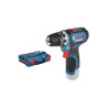 Perceuse-visseuse sans-fil GSR 12V-15FC + L-BOXX 102 + mandrin de perçage GFA...