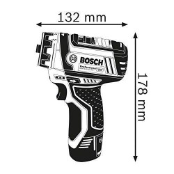 Perceuse-visseuse sans-fil GSR 12V-15FC + L-BOXX 102 + mandrin de perçage GFA...