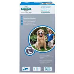 Clôture anti-fugue - Standard - 150m de fil - 4 niveaux de stimulation - Exte...