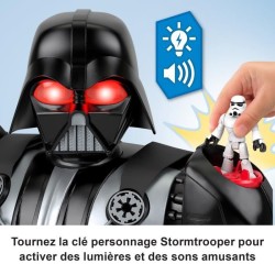 Robot Imaginext Dark Vador de plus de 60 cm, avec effets sonores et