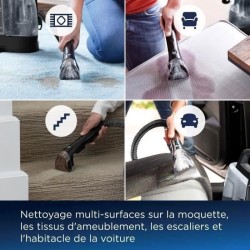 BISSELL Spot Clean Plus 3724N - Nettoyeur Détacheur Multi-Surface -