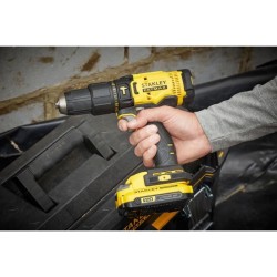 Perceuse visseuse a percussion sans fil - 18V - STANLEY FATMAX V20 - SFMCD711...