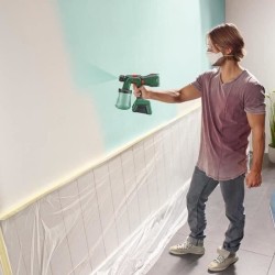 pistolet a peinture sans fil 18V BOSCH AdvancedSpray Gun 18V-500 sans batteri...