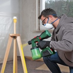 pistolet a peinture sans fil 18V BOSCH AdvancedSpray Gun 18V-500 sans batteri...