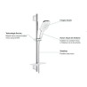 Ensemble de douche 3 jets avec barre - GROHE