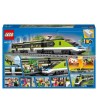 LEGO City Le Train de Voyageurs Express - Jouet de Train Télécommandé - Phare...