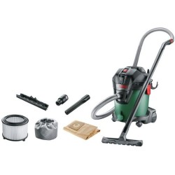 Aspirateur eau et poussiere Bosch - AdvancedVac 20 (avec accessoires) - 1200 ...