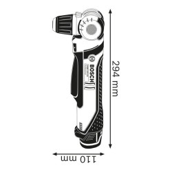Perceuse d'angle 12V - BOSCH - GWB 12V-10 - Tete orientable - Confort d'utili...