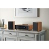 Micro-chaîne Bluetooth - THOMSON - Bois/Noir - Radio FM/DAB+/CD/MP3/USB/Induc...